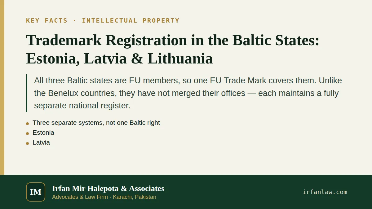 Trademark Registration in the Baltic States: key facts in brief
