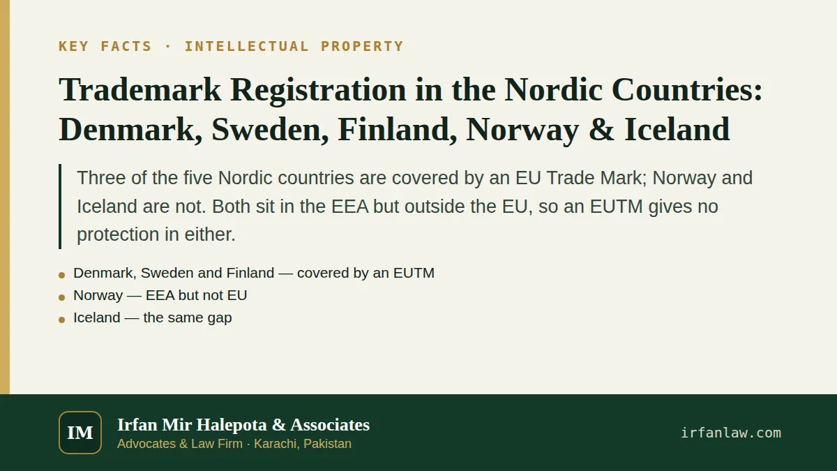 Trademark Registration in the Nordic Countries: key facts in brief