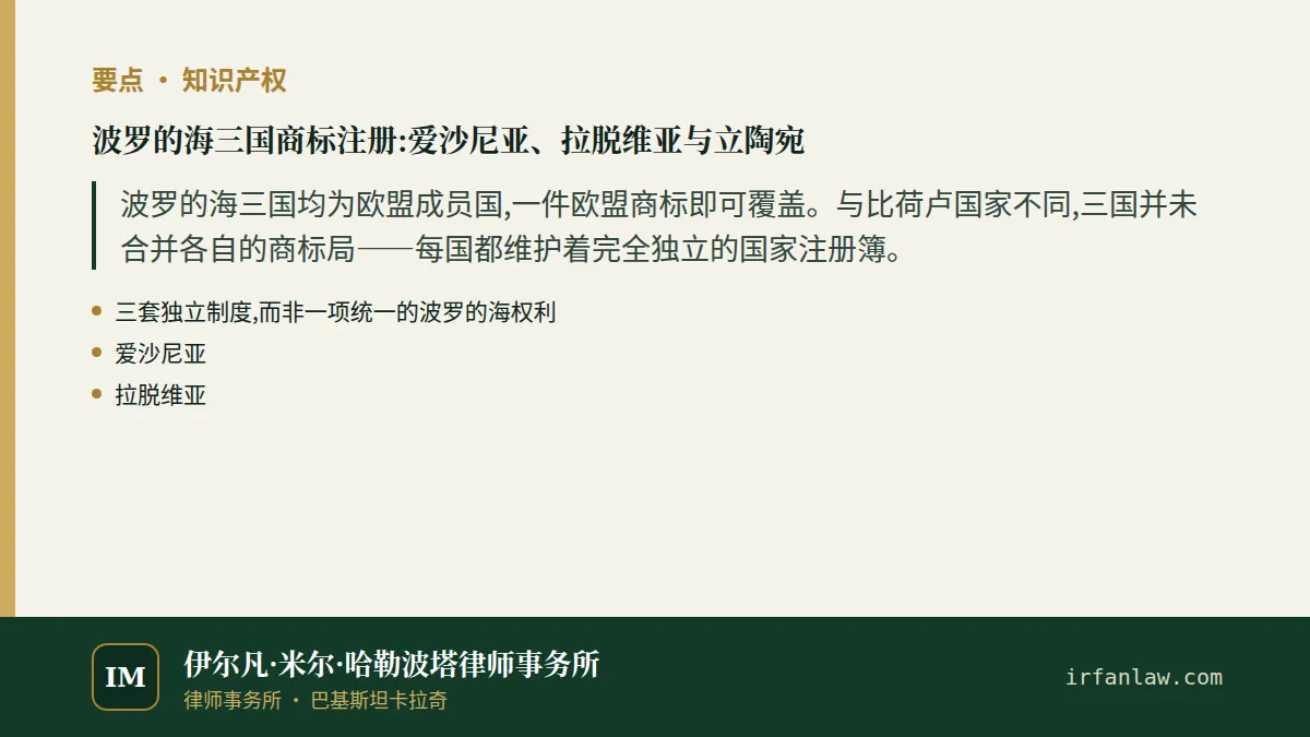波罗的海三国商标注册:要点摘要